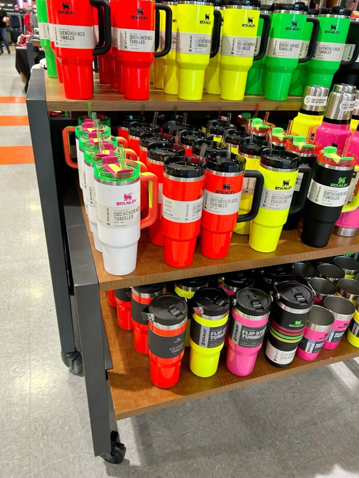 Neon Green Stanley 40oz FlowState Tumbler | Travel Cup & Quencher