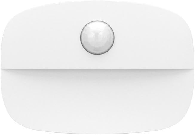 LED Night Light with Motion Sensor, AmmToo Motion Light with Battery, Indoor Night Light, Cabinet Lighting, Auto On/Off Light Sensor Light for Hallway, Stairs, Bathroom, Bedroom (Pack of 2)