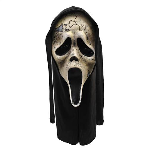 Fun World Officially Licensed Ghost Face Aged Mask Costume Accessory