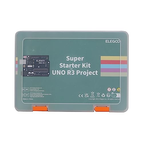 ELEGOO UNO Project Super Starter Kit with Tutorial and UNO R3 Board Compatible with Arduino IDE