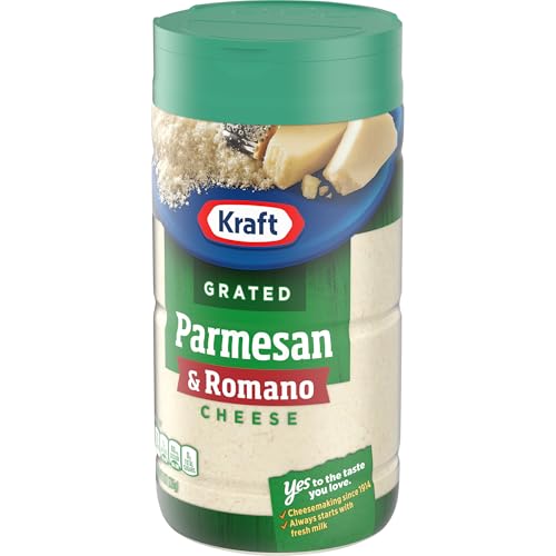 Kraft Parmesan & Romano Grated Cheese (8 oz Shaker)