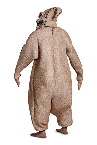 Disguise Men's Oogie Boogie Prestige Adult Costume, Brown, X-Large
