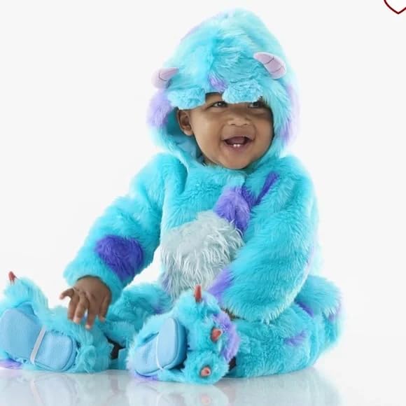 Eadrioss Cute Animal Costume for Toddler Baby Girl Boy Halloween Costume Fuzzy Warm Fall Winter Clothes Halloween Gifts