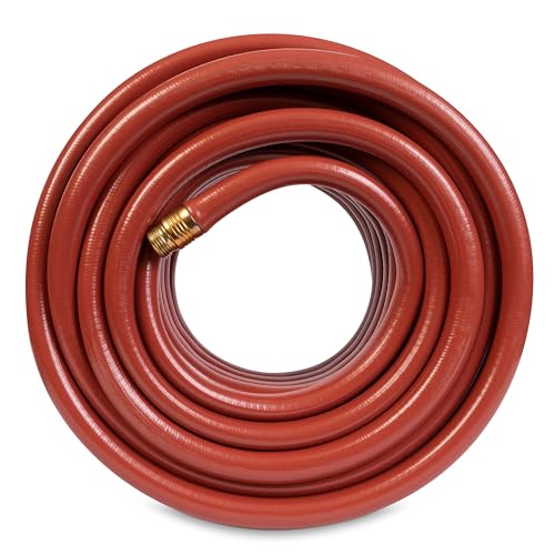 Gilmour Pro Commercial 3/4" x 100' Heavy Duty Water Hose, Durable and Kink Resistant 100 ft Garden Hose