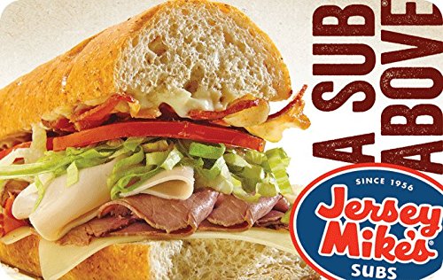 Jersey Mike's eGift Cards - Standard