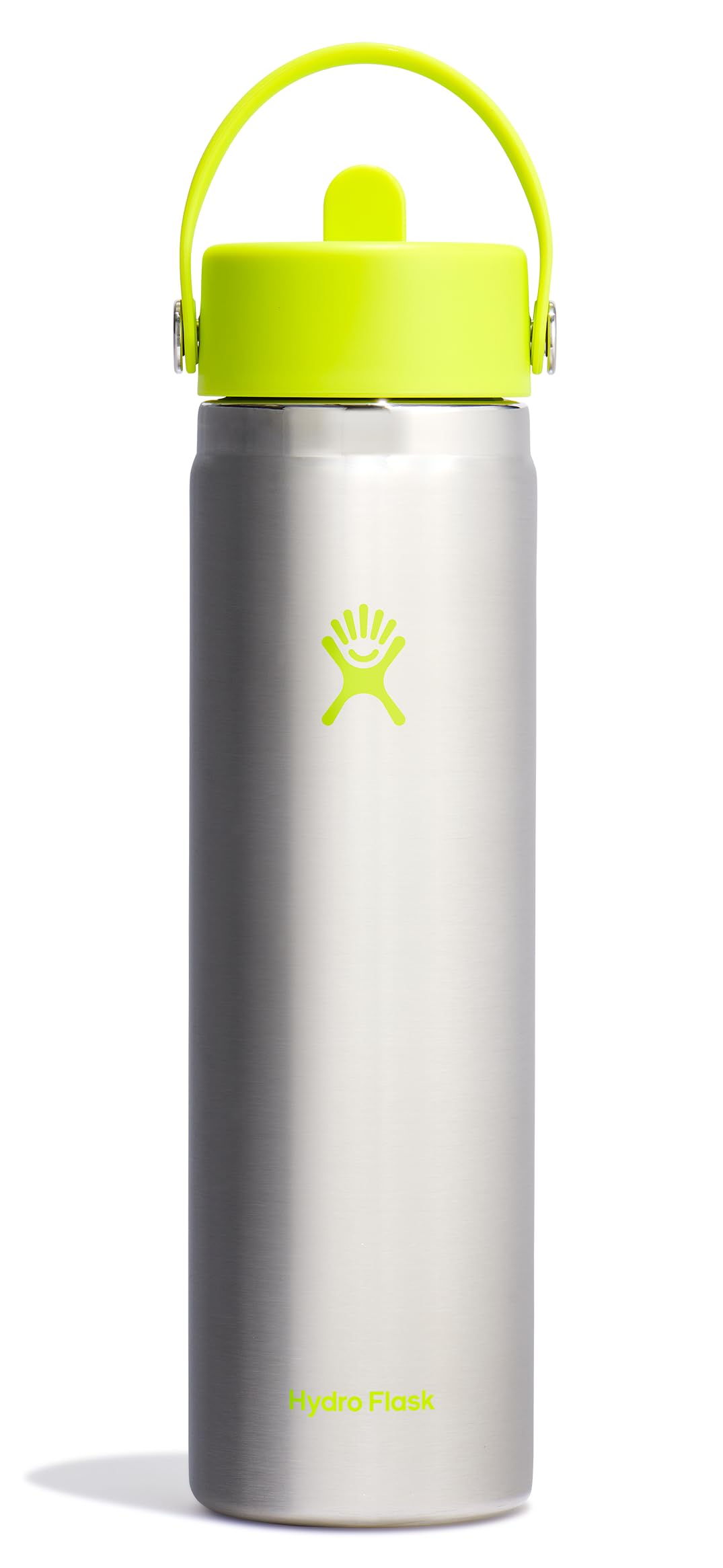 Hydro Flask 24 Oz Wide Flex Straw Lid Stainless Steel Lime