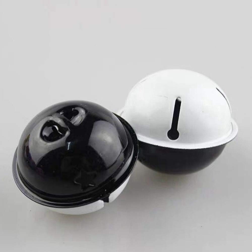 Kiddale 12 Pcs Pumpkin Bells Pet Collar Bells,Halloween Pendants DIY Crafts Handmade Accessories 19 Mm Charm Pendants Decoration