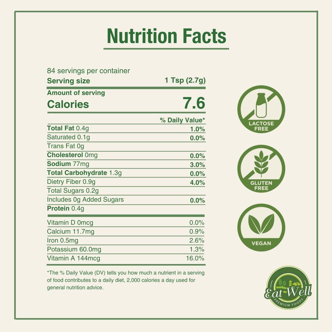 Eat Well Premium Foods Sumac Spice Powder 8 oz Ground Sumac Berries in Resealable Pack, 100% Natural Traditional Middle Eastern Spices, Sumac Seasoning with Pure Gourmet Ingredients for Cooking, Tangy and Citrusy