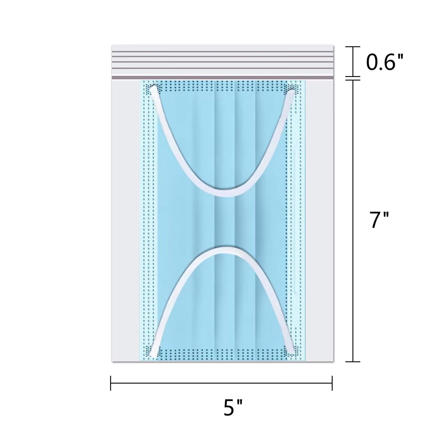 Clear Resealable Zipper Poly Bags 5" x 7" 200pcs Reclosable Clear Plastic Zip Bags Self Lock Plastic Bags 2 Mil A6 Cards Envelopes Storage Packaging Crafts Candy (12 Sizes to Choose from)