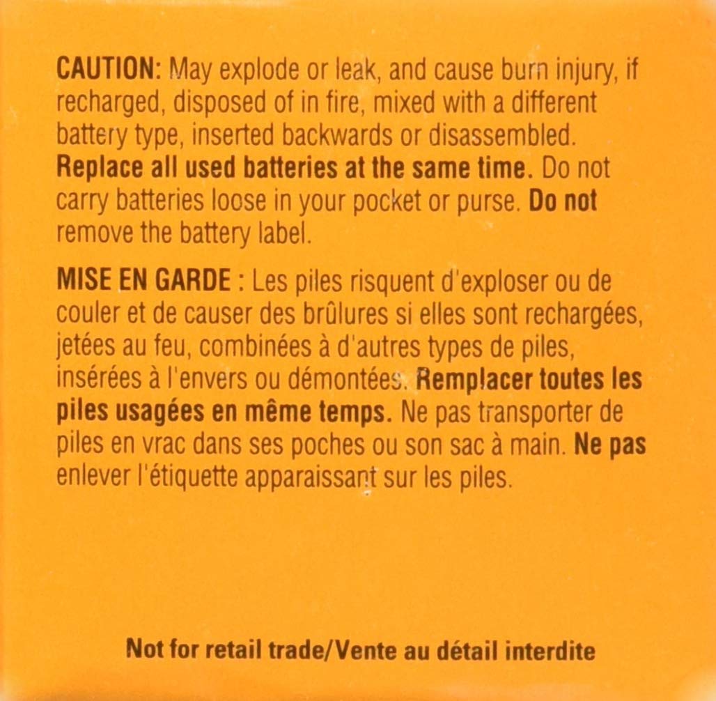 Duracell Procell 9 Volt Batteries, Pack of 12 (Packaging May Vary)