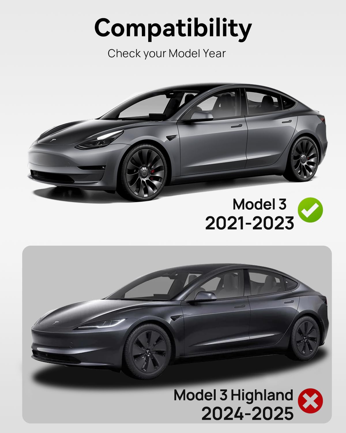 HALOBLK Non-Sag Glass Roof Sunshade with Storage Bag Designed for Model 3, Foldable Sunroof Shade with Heat Insulation Cover for 2021-2023 Model 3 (Gray)