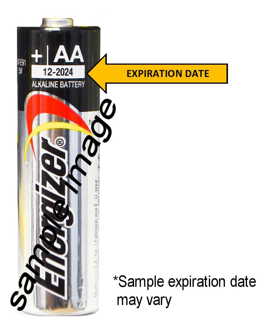 Energizer AA Max Alkaline E91 Batteries Made in USA - Expiration 12/2024 or later - 40 count