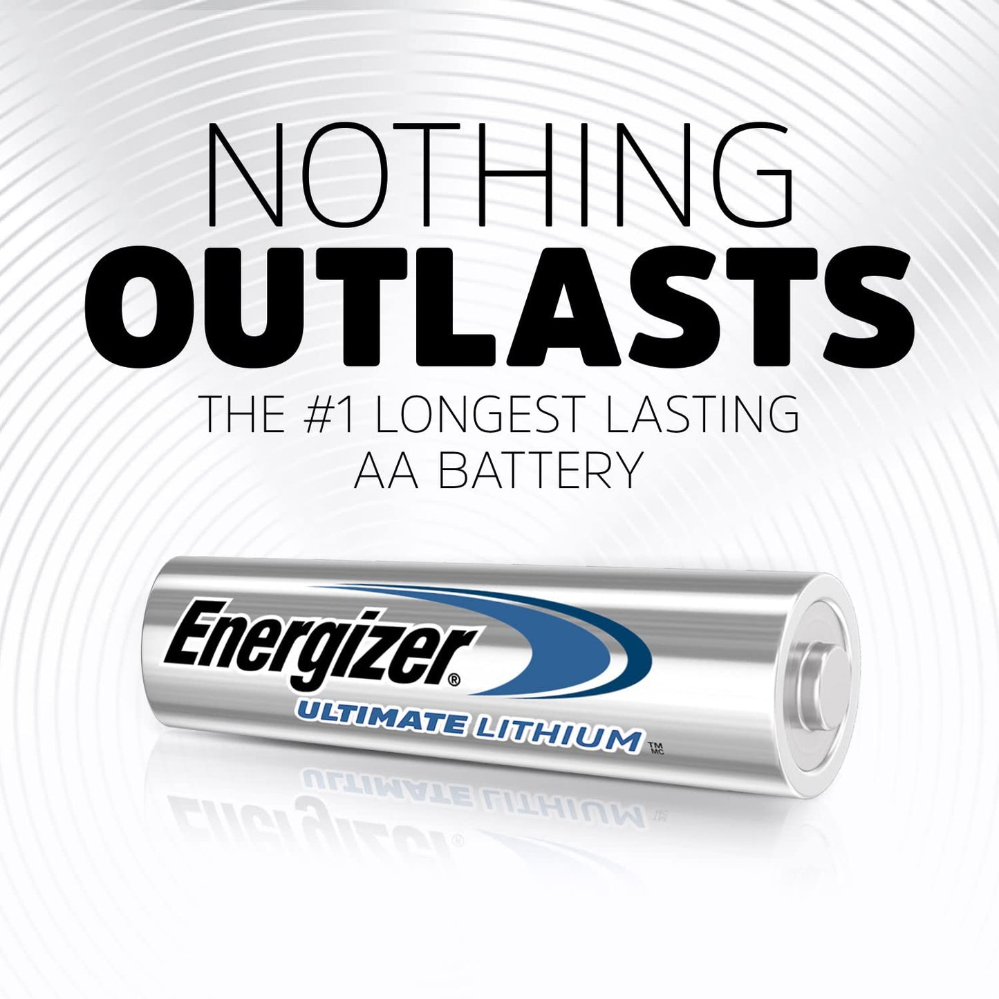 Energizer Ultimate Lithium AA Batteries Pack, 1.5V AA Batteries, 24 Count