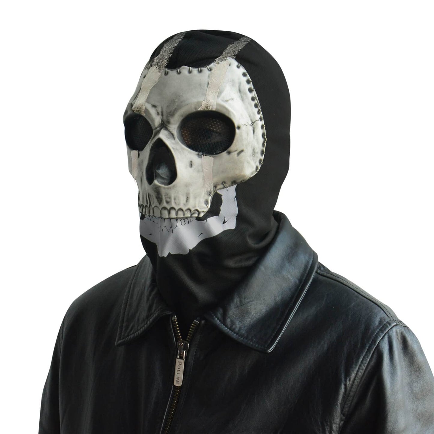 CrosCentury Ghost Mask Call of Duty Full Skull MW2 War Game Cosplay Skeleton Mask for Kid Adults Halloween Costume Masks