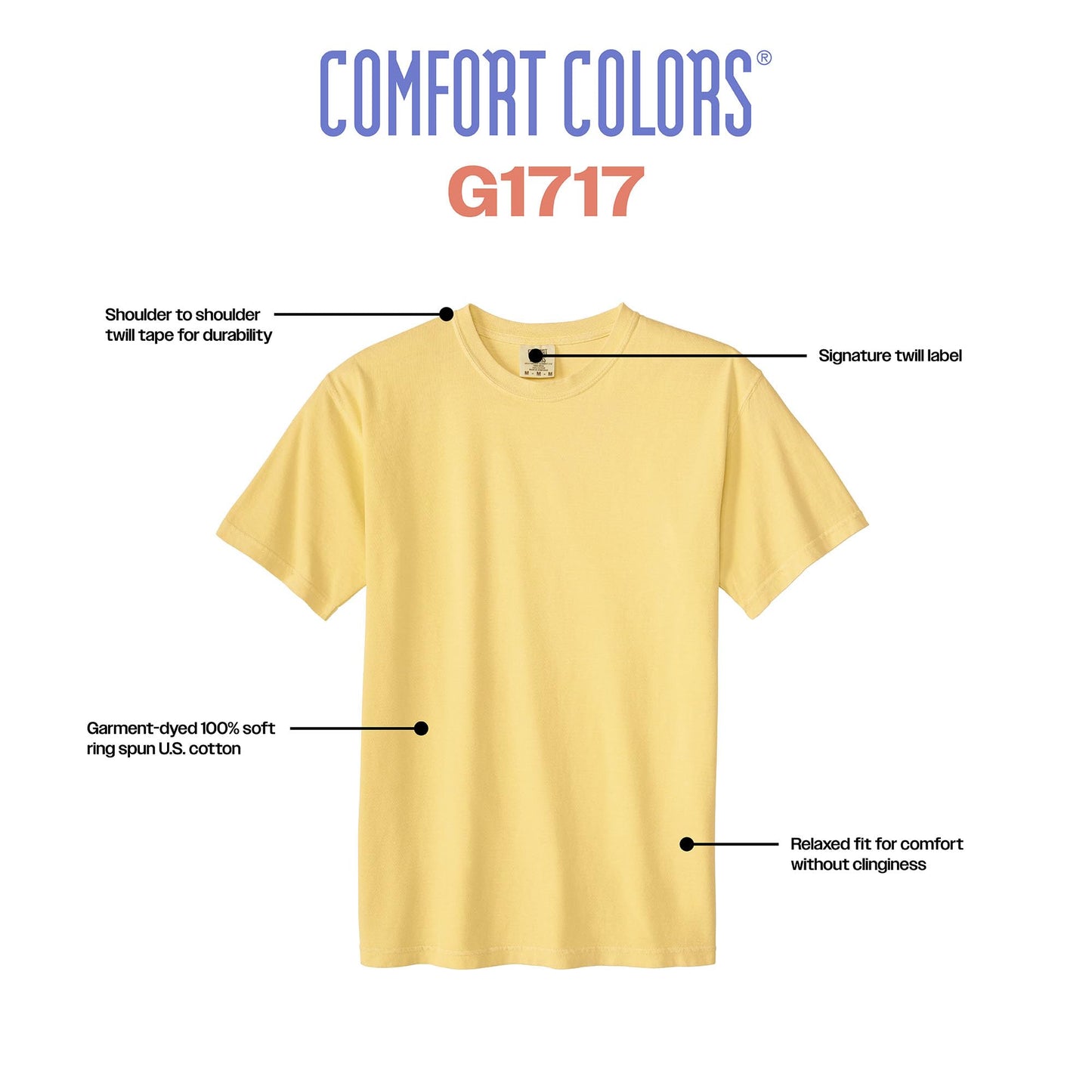 Comfort Colors Adult Short Sleeve Tee, Style G1717, Berry (1-pack), Small