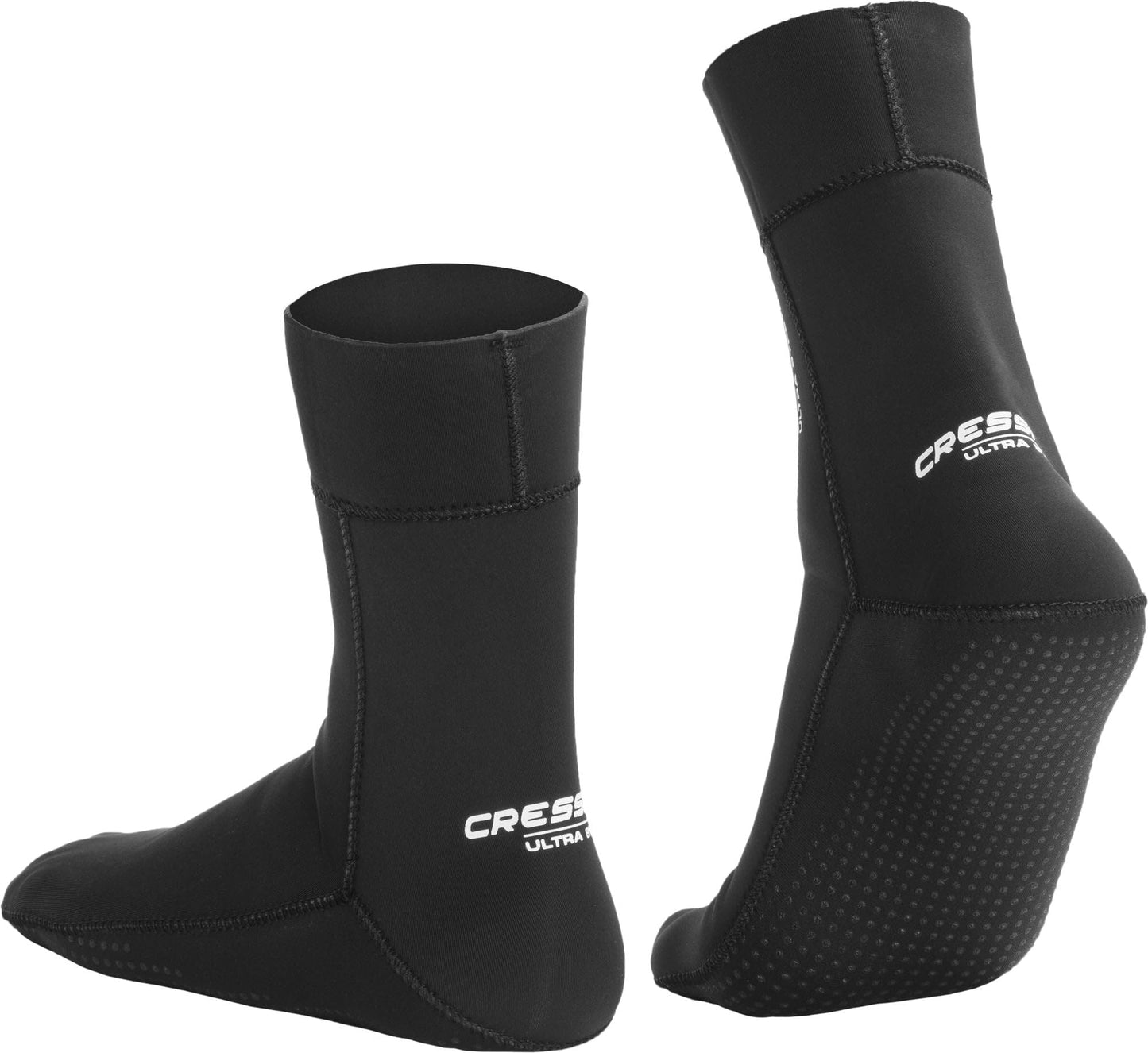 CRESSI Standard Ultra Stretch Socks 1.5mm, Black, XL | US Man 11/12 | US Lady 12/13 | EU 45/46