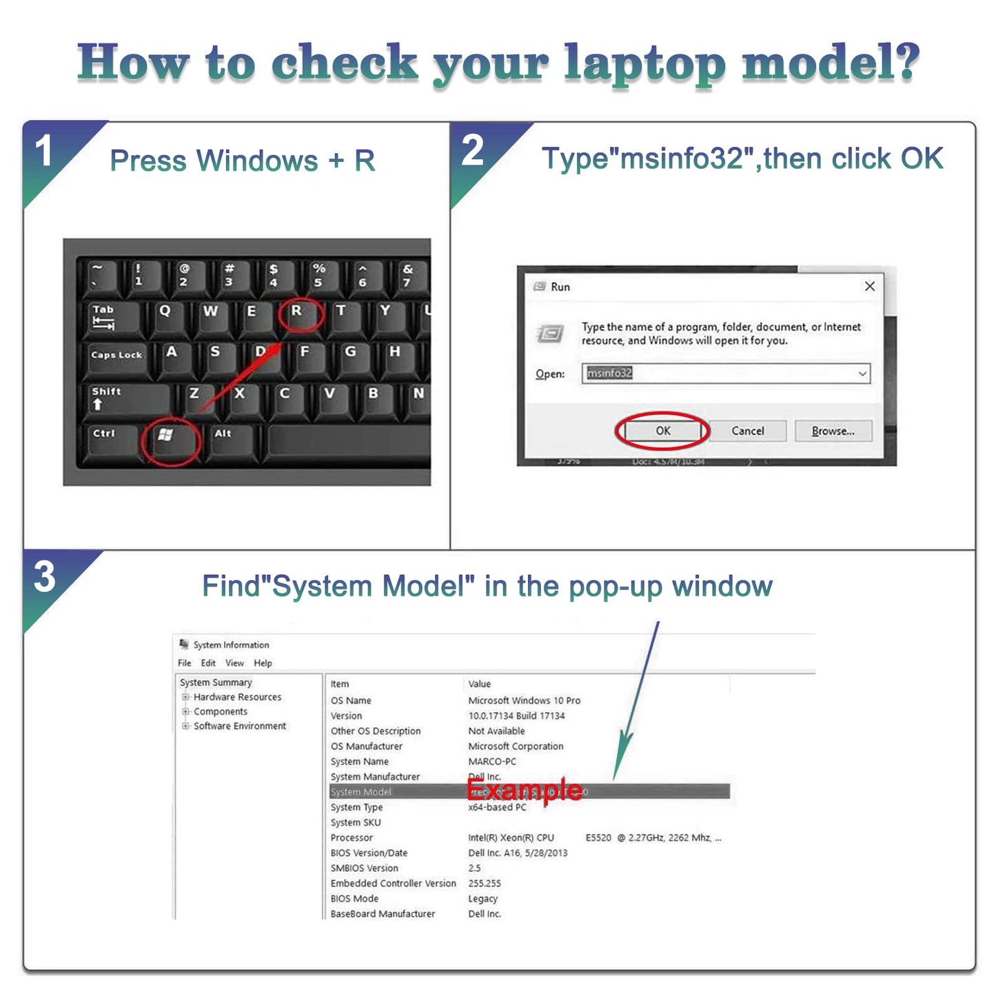 42Wh WDX0R Replacement Laptop Battery for Dell Inspiron 13 15 5000 7000 Series 5570 7579 5567 5379 5579 7573 7378 5378 3780 3790 5565 5765 5770 7368, Latitude 3189 3390 & more WDXOR P69G 3CRH3