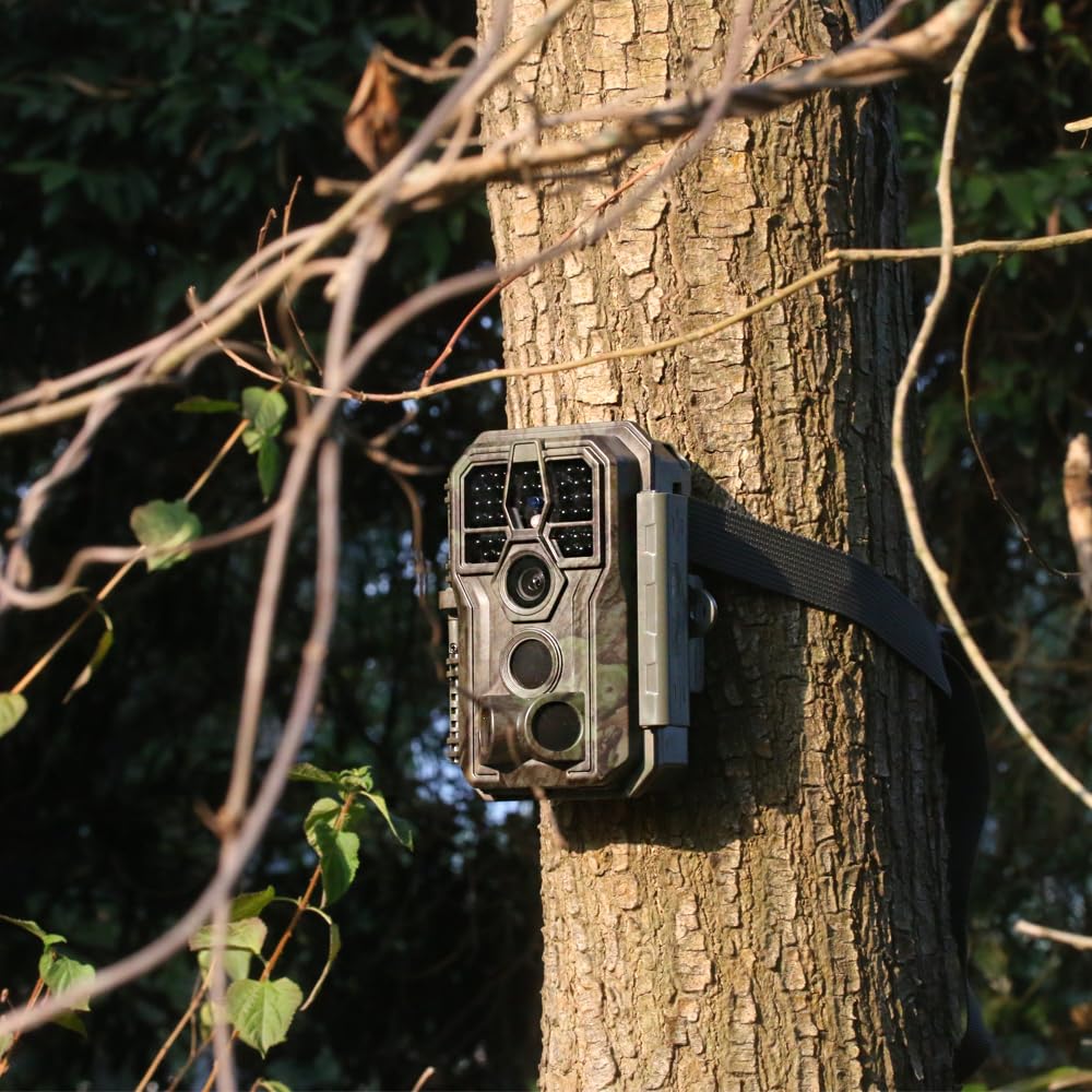 GardePro A50 Trail Camera, 4K 64MP, New-Gen Image Technology, Ultra-Low Light Sensitivity Sensor, Night Vision, Motion Activated