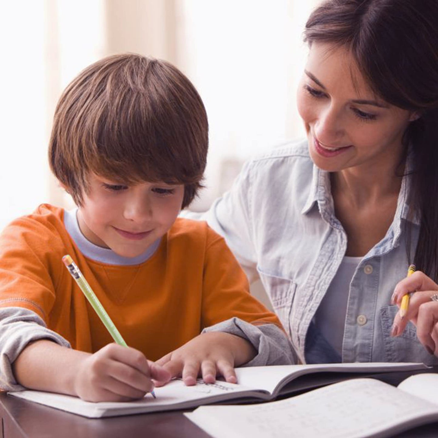 ECOTREE Pre-sharpened Pencils #2 Eco Rainbow Paper Pencil Cute Pencils for Kids Number 2 Pencil with Erasers for School, Writing, 12 Count