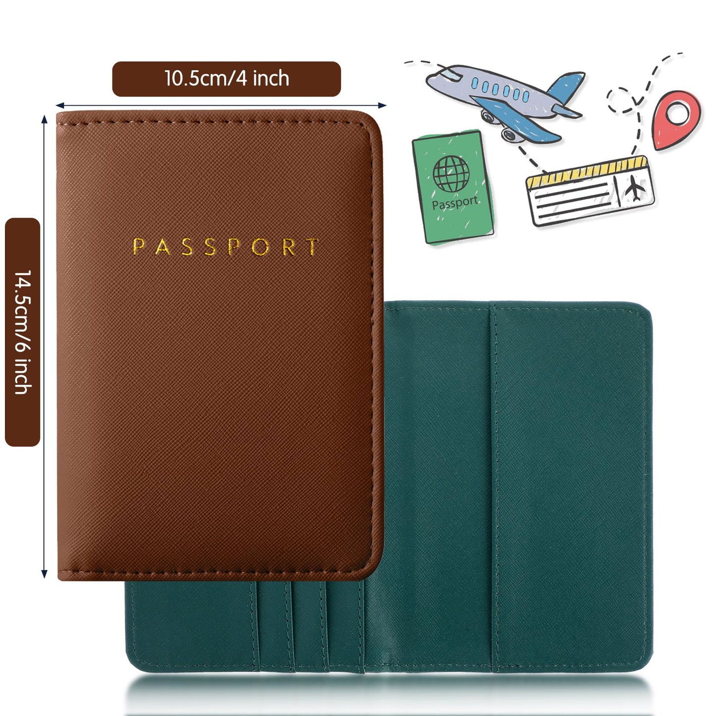 Frienda Unisex Adult, Brown and Green