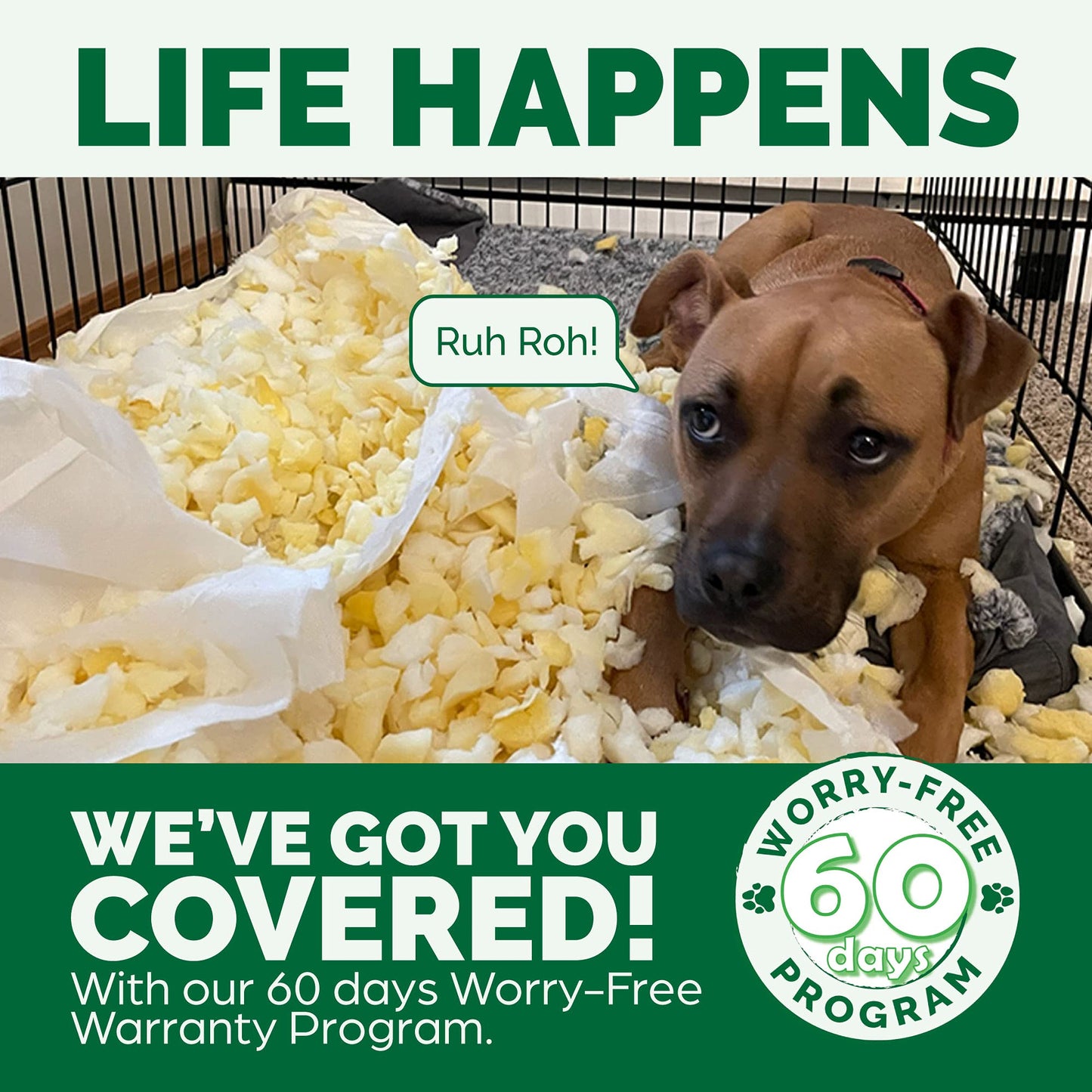 Furhaven Pet Dog Bed - Cooling Gel Foam Minky Plush and Velvet Ergonomic Luxe Lounger Cradle Mattress Contour Pet Bed with Removable Cover for Dogs and Cats, Gray, Large