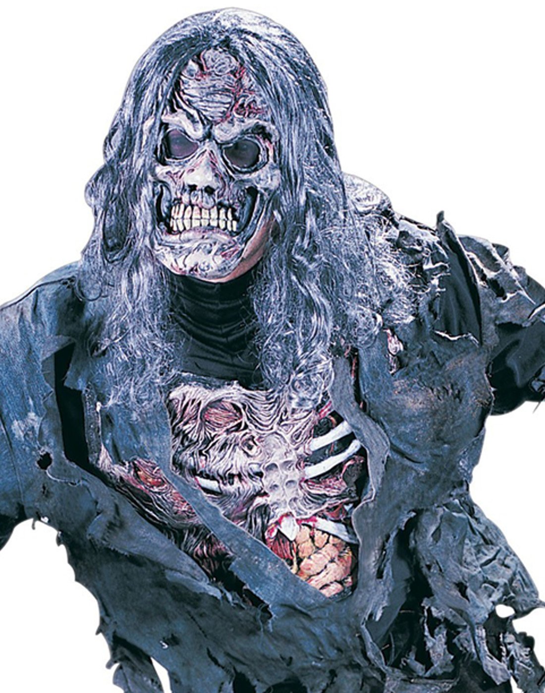 Complete 3D Zombie Adult Costume, Multicolor, Standard