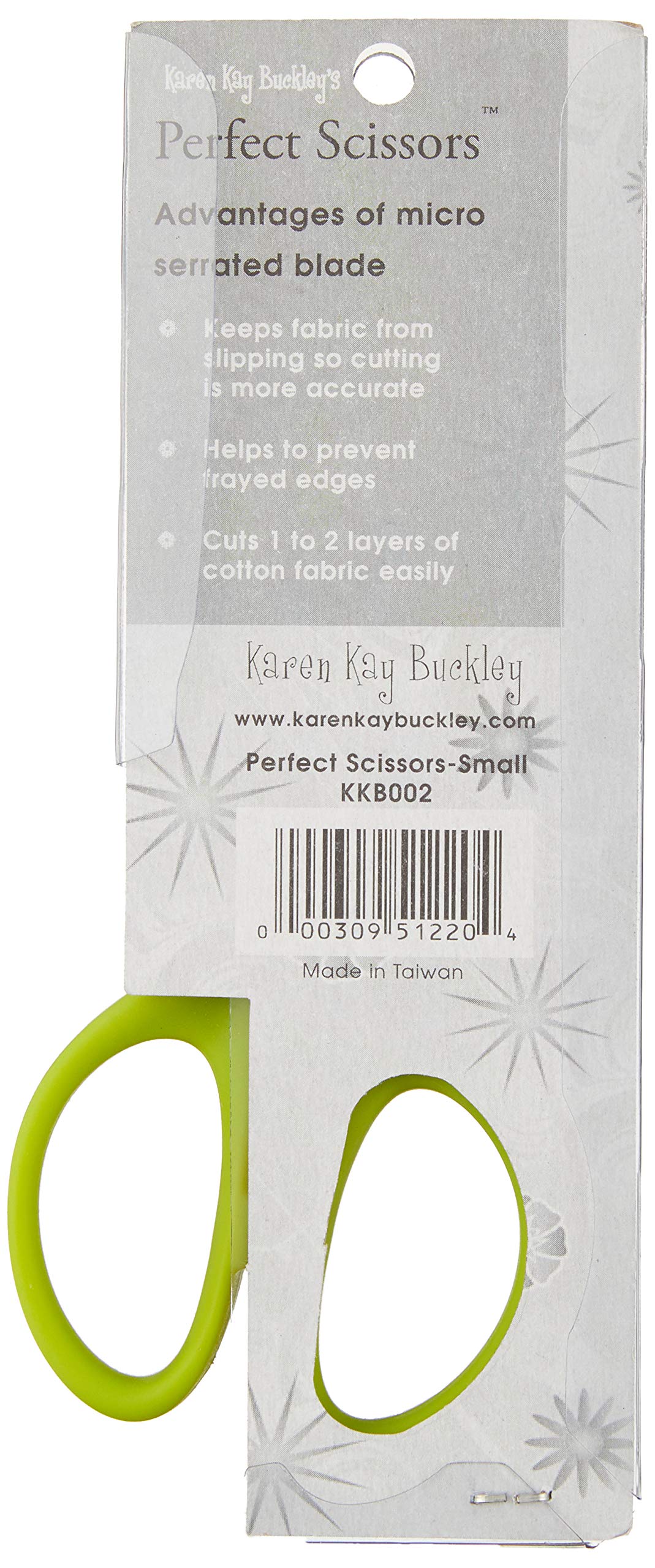 Karen Kay Buckley 4-Inch Perfect Scissors (51220) , Green