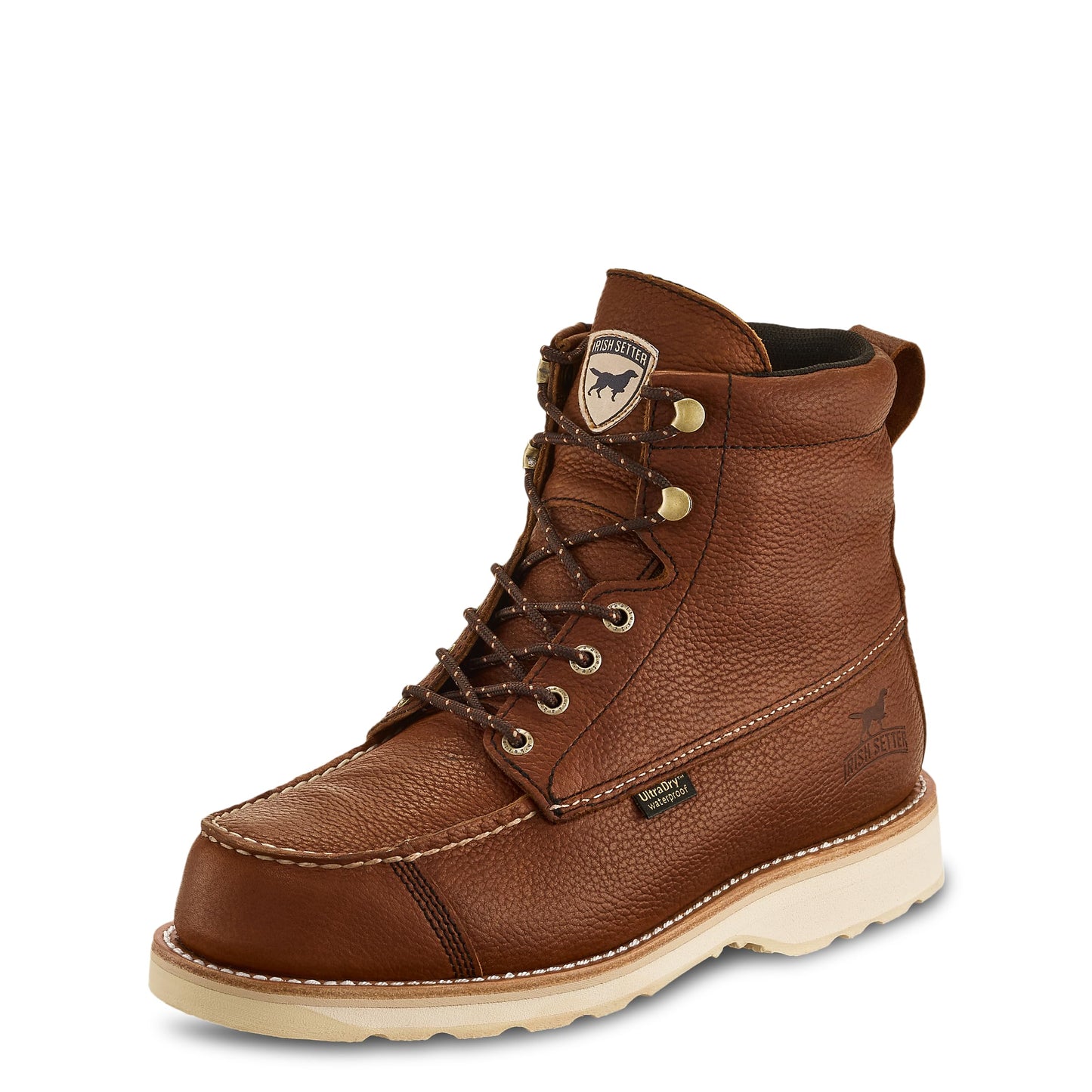 Irish Setter, Wingshooter, Men’s, 7", Waterproof, Hunting Boot, Amber, 8 D (Medium)