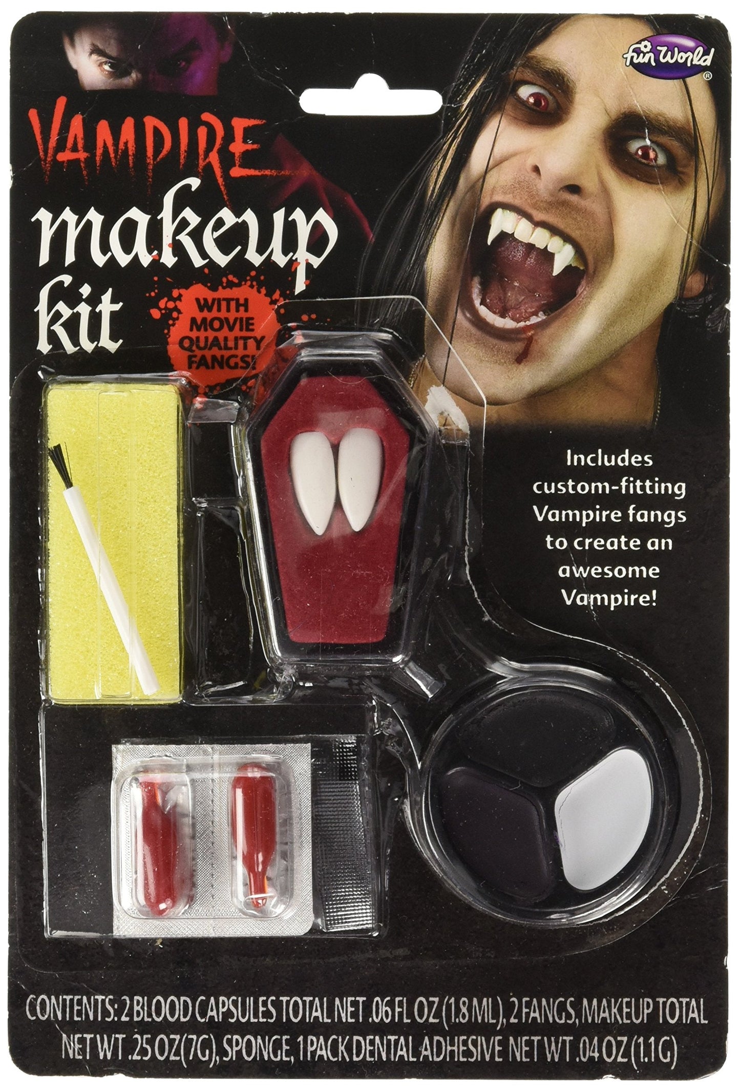 Fun World Vampire Fang Makeup Kit