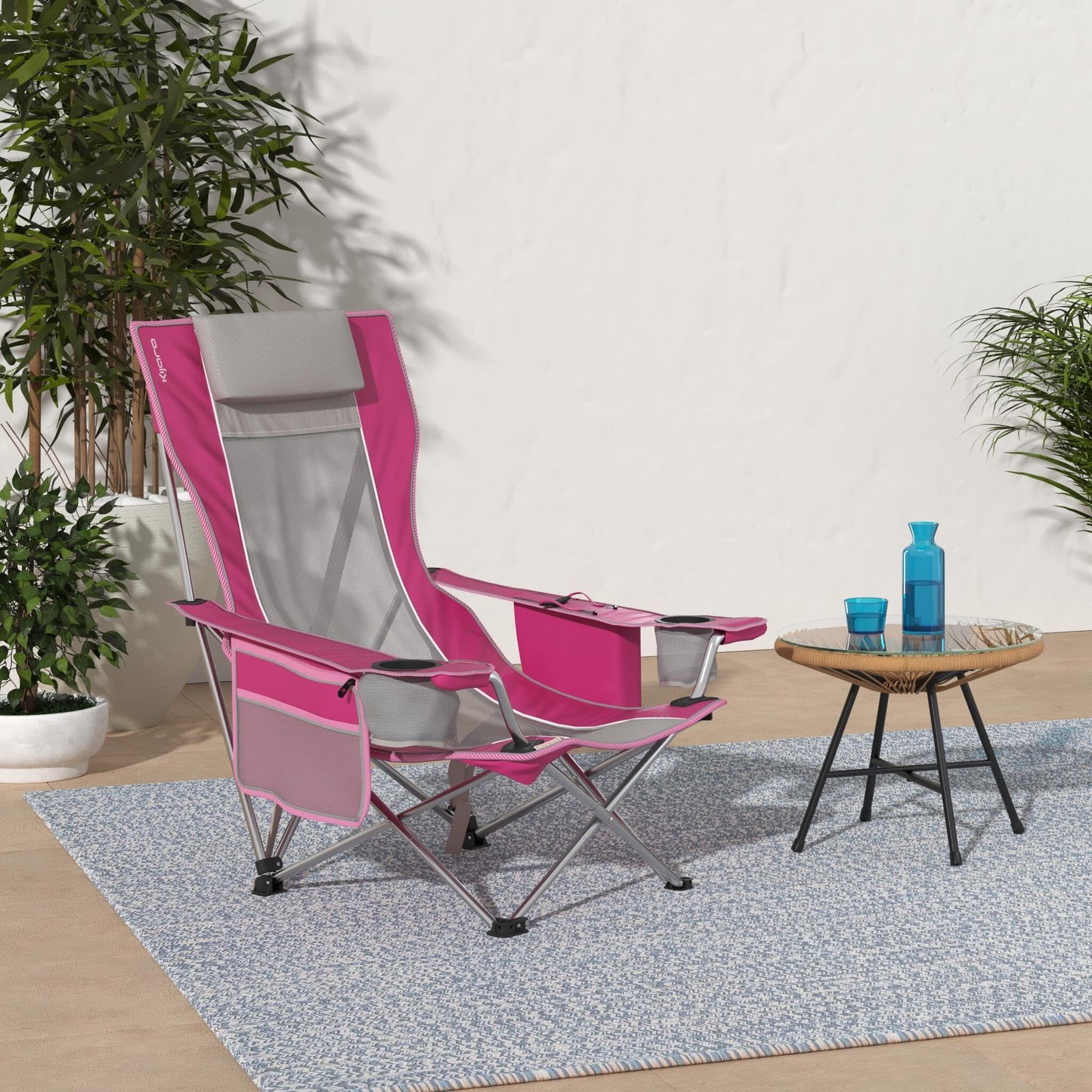 Kijaro Sling Beach Coast Chair, Hanami Pink