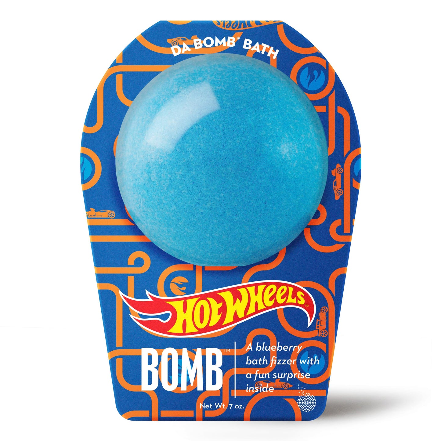 Da Bomb Bath Hot Wheels Blue Bath Bomb, 7oz