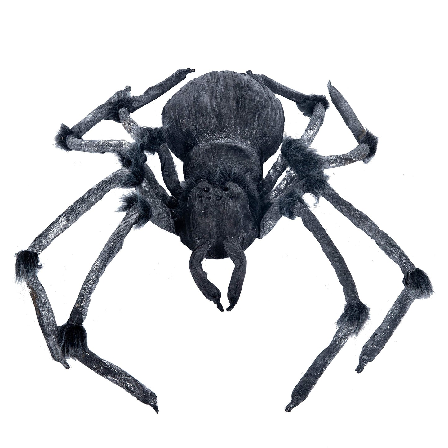 JOYIN Halloween Outdoor Decorations Giant Spider, 45” Scary Large Spider Halloween Decor Outside, Indoor Party Supplies, Yard Lawn Garden Haunted House Prop