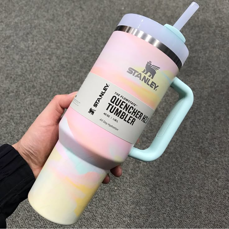 Stanley Quencher H2.0 Warm Serene Brushstrokes 40oz – Artistic Hydration