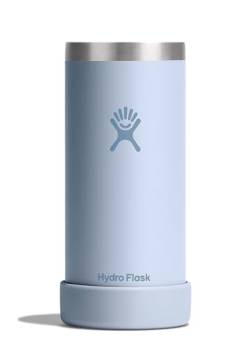 Hydro Flask 12 Oz Cooler for Cans - Slim Can Cooler for Beer or Coffee - Insulated in Surf Blue