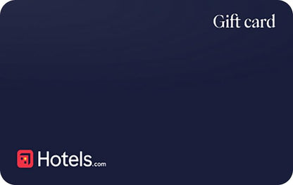 Hotels.com Red Gift Cards - E-mail Delivery