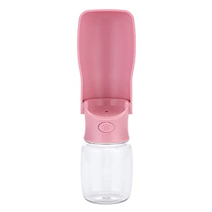 Foldable Portable Dog Water Bottle - Pet Water Dispenser for Outdoor Walking, Hiking, and Travel - 12 OZ Capacity