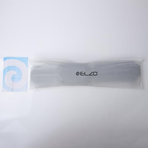 ELZO Wrist Rest for Keyboard and Mouse, Soft Memory Foam Wrist Support, Computer Ergonomic Wrist Support Pad, Non-Slip Wrist Rest for Computer Keyboard, Made Easy Typing & Relieve Wrist Pain(Black)