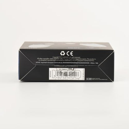 Controller Silicone Case Grip Set for PS4 - Rubber Protector Handle with 2X Joystick Thumb Caps and 2X Analog Precision Rings - Compatible with PS4/Slim/Pro - Blue Stripe