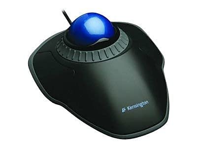 Kensington Orbit Trackball Mouse with Scroll Ring (K72337US), 4 1/2X5 1/2X2"