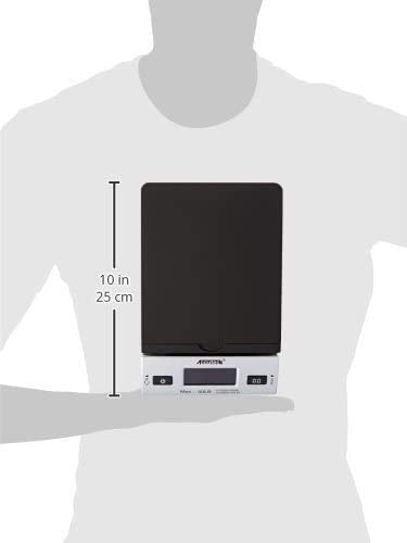ACCUTECK All-in-1 Series W-8250-50bs A-Pt 50 Digital Shipping Postal Scale with Ac Adapter, Silver