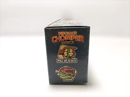 DINOBROS Dinosaur Chomper Toys for Kids with 3 Roar Sounds and Light Jurassic Dinosaurs Grabber Claw T-Rex Reacher Robot Hand Pincher Dino Snapper