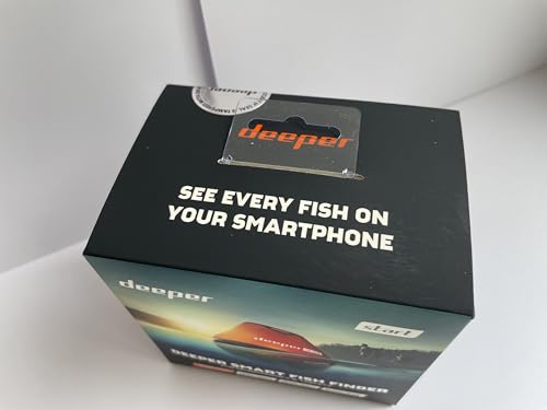 Deeper Start Fish Finder - Portable and Depth Finder for Recreational Fishing from Dock, Shore, Bank or Kayak | Castable Deeper Smart Sonar with Free User Friendly App