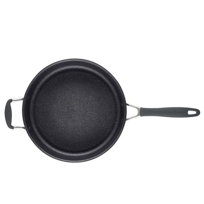 Circulon A1 Series with ScratchDefense Technology Nonstick Induction Sauté Pan with Helper Handle and Lid, 5 Quart, Graphite