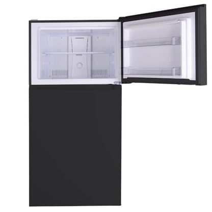 Kenmore 33 in. 20.5 cu. ft. Capacity Refrigerator/Freezer with Full-Width Adjustable Glass Shelving, Humidity Control Crispers, ENERGY STAR Certified, Black