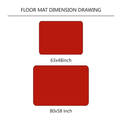 Large Rug 4x5 Comfy Carpet Living Room for High Traffic Areas in Living Room, Bedroom (4'x5' Natural)-Halloween Perfume Beauty Witch