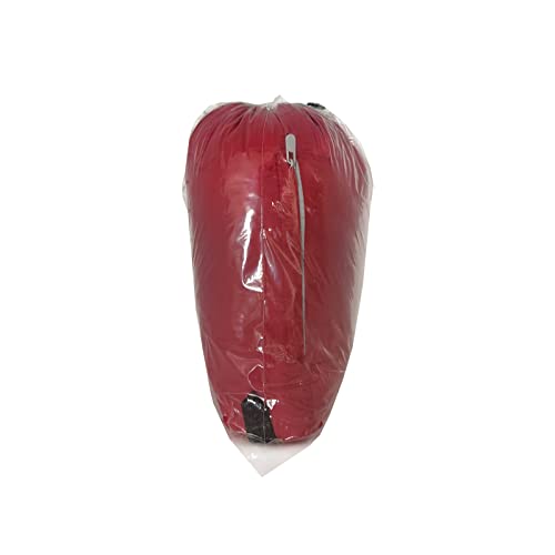 KingCamp Ultralight Camping Blanket, Packable Down Alternative Puffy Wearable Blankets Weatherproof Warm Package Quilt with Snap Buttons for Outdoor Hiking Travel Picnic Stadium (69"L x 53"W CRIMSON)