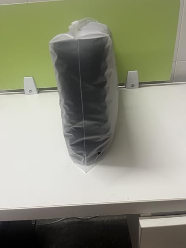 Fzitiy Gel Seat Cushion, for Long Sitting -Double Thick Gel Seat Cushion Breathable Honeycomb Chair Cushion with Non-Slip Cover for Office Chair Car, Wheelchair, Long Trips,Relief Sciatica Pain