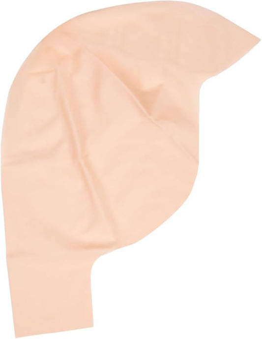 Kangaroo Latex Bald Cap for Adults - Beige Realistic Head Skin Bald Cap Wig for Men and Women - Halloween Costume Makeup Accessory for Theater, Cosplay and Dressup Apparel