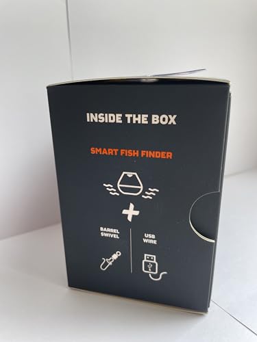 Deeper Start Fish Finder - Portable and Depth Finder for Recreational Fishing from Dock, Shore, Bank or Kayak | Castable Deeper Smart Sonar with Free User Friendly App