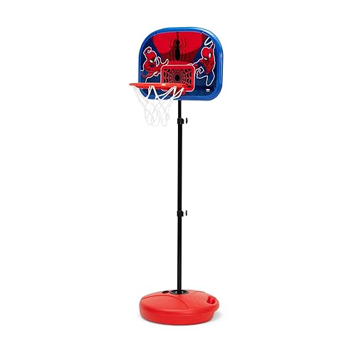 Delta Children - Marvel Spider-Man Basketball Hoop Set for Kids, Red